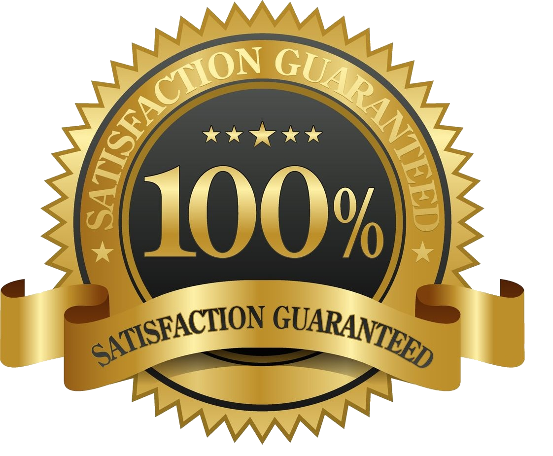 100% Satisfaction Guaranteed